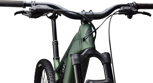 Specialized Bicicleta de Montaña Eléctrica Turbo Levo 4 Alloy 29"/27,5" - satin cypress metallic-dark moss green/155,0 mm/160 /29" (delantero), 27,5" (trasero)/L