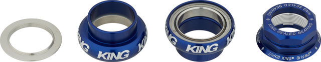 Chris King GripNut Bold EC30/25,4 - EC30/26 Gewindesteuersatz - navy/1"/EC30/25,4 - EC30/26
