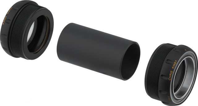 Chris King Rodamiento interior ThreadFit T47 - 30x - two tone-black-gold/T47