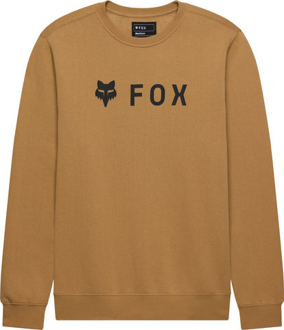 Fox Head Absolute Fleece Crew Sweatshirt - brown sugar | S