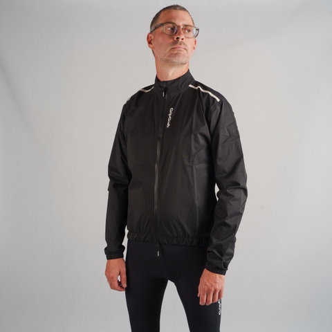 GripGrab RIDE chaqueta impermeable ligera de lluvia - black/M