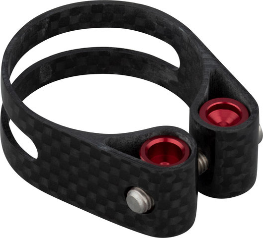 Procraft PRC SPC1 Carbon Sattelklemme - carbon-rot/34,9 mm