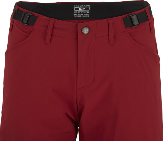 7mesh Pantalones cortos para damas Farside - cherry/S