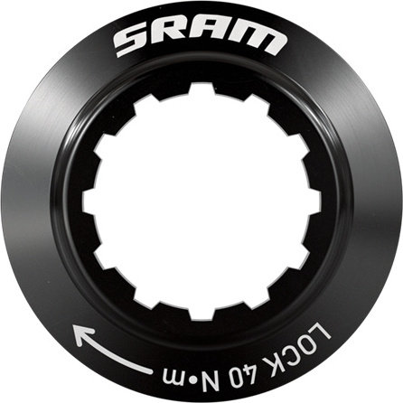 SRAM Center Lock Verschlussring mit Innenverzahnung - black