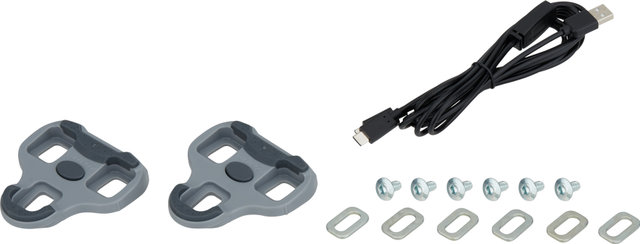 Look Keo Blade Power Single Powermeter Pedale - black