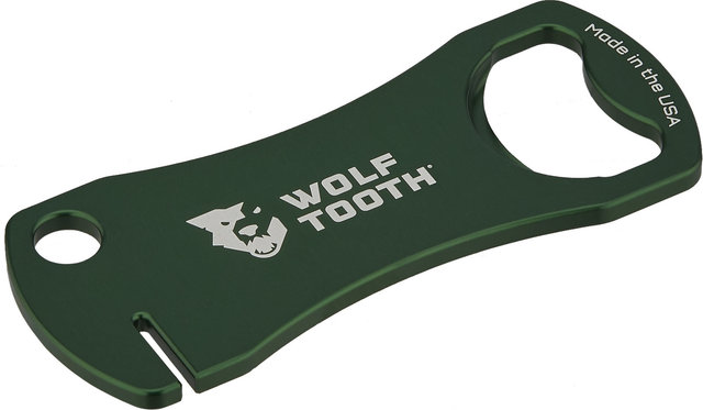 Wolf Tooth Components Bottle Opener - green