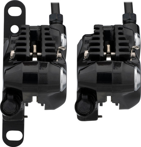 Shimano Set de Freins à Disque av+arr 105 BR-R7070 + ST-R7020 - silky black/Ensemble/gauche/droite (spécifique)