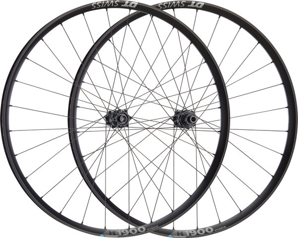 DT Swiss Juego de ruedas H 1900 SPLINE 29" 35 Boost Disc 6 agujeros Hybrid - negro/Shimano Micro Spline/148 mm/110 mm/Boost/Boost/29"/110 mm/Shimano Micro Spline/110 mm/148 mm