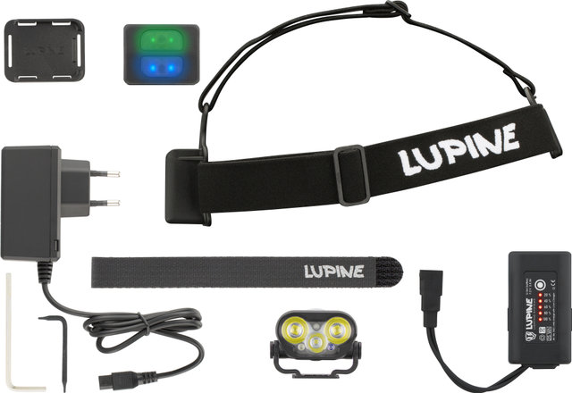 Lupine Linterna frontal Blika RX 4 SC LED - negro/2400