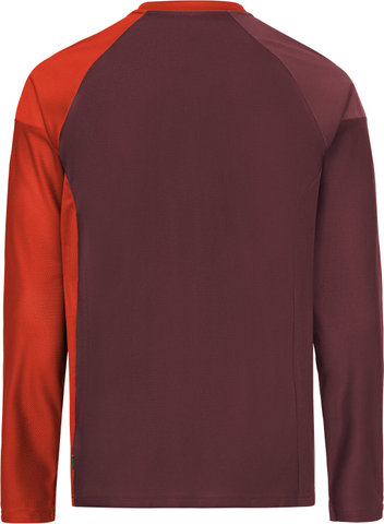 VAUDE T-shirt ML Moab VI - glowing red-black | S