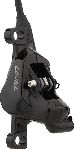 SRAM Frein à Disque Level Ultimate Stealth 2-Piston Carbon - gloss black anodized/Roue avant/Flip-Flop (non spécifique au côté)