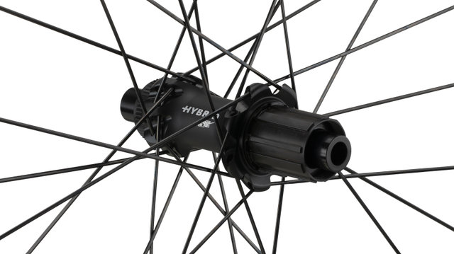 DT Swiss HEC 1400 SPLINE 62 Carbon Boost Disc CL Hybrid 28" Wheelset - schwarz | Boost | 148 mm | 110 mm | Boost | 28" | 110 mm | 110 mm | 148 mm | SRAM XDR