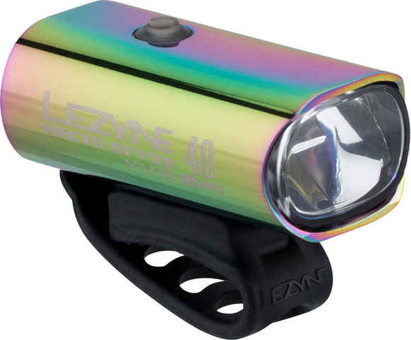 Lezyne Hecto Drive 40 LED front light with StVZO approval - neo metallic