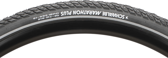 Schwalbe Marathon Plus Tour 28" Wired Tire - black reflex | 37 mm | 37-622 | 28 | 1.4 