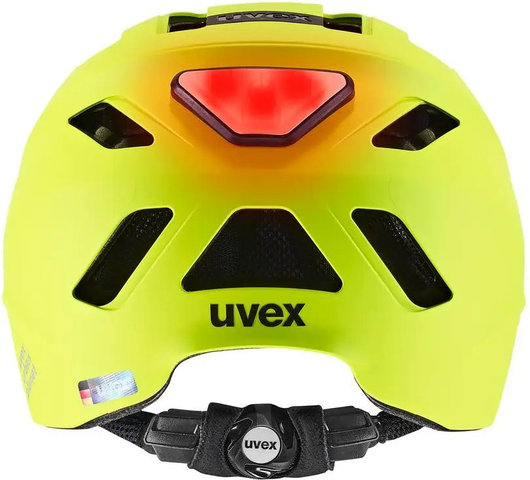 uvex casco LED urban planet - lime matt/54 - 58 cm