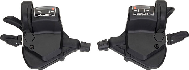 microSHIFT Levier de Vitesses MTB Thumb-Tap pour Shimano 3x7 Vitesses - black