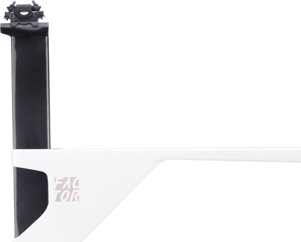 Factor Hanzo Track Rahmenkit mit Zero Track Laufradsatz - white/M/L/46 mm