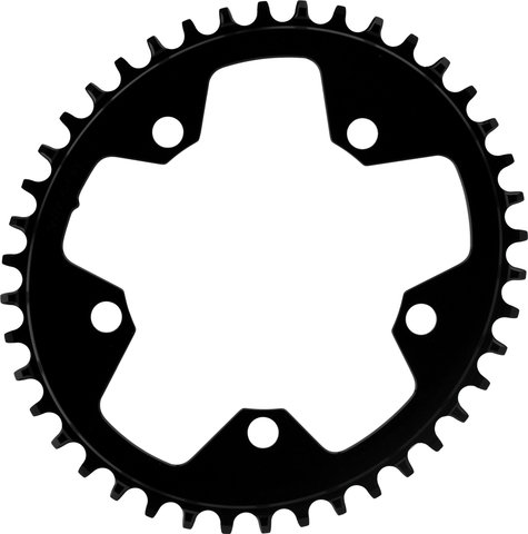 Wolf Tooth Components Elliptical 110 BCD Gravel / CX / Road Chainring - black/42 