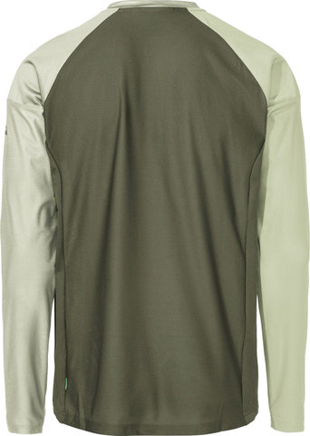 VAUDE T-shirt Moab LS pour hommes VI - khaki uni/M