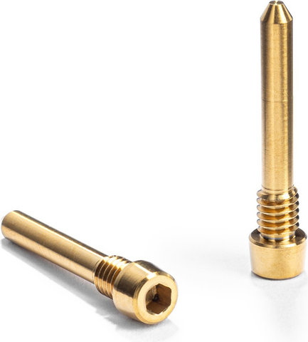 absoluteBLACK Vis de maintien de patin en titane pour Shimano Road - gold
