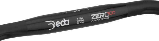 DEDA Manillar Zero100 Anatomic - negro mate/420 
