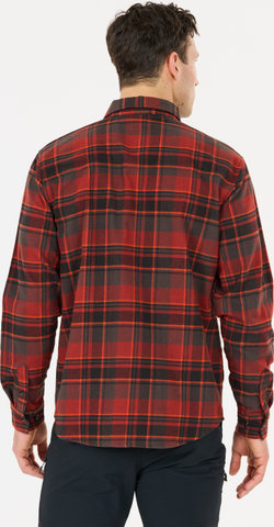 Whistler Bargo L/S Men's Flannel Shirt - madder brown | M