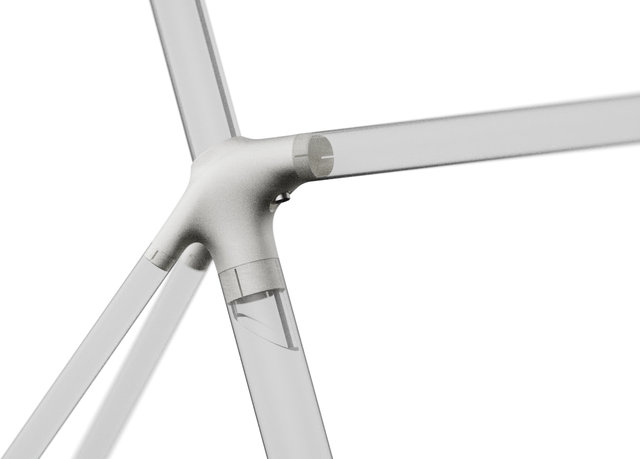 Cinelli Kit de cuadro Speciale Corsa XCR - white mirror | 1 1/8" - 1,5" tapered | XS | 45 mm | 28"