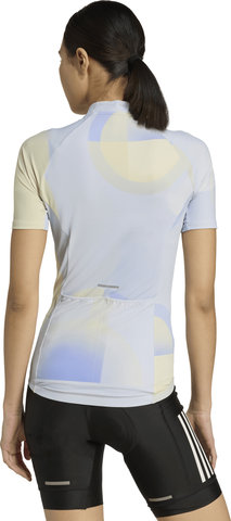 adidas Cycling Essentials 3-Stripes Light In Motion S/S Women's Shirt - halo blue | XL