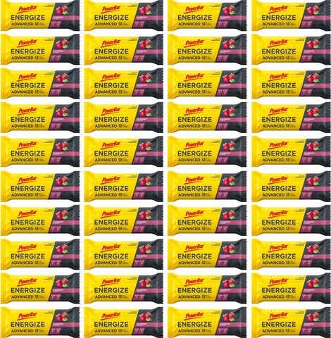 Powerbar Energize Advanced Energy Bar - 40 pieces - raspberry