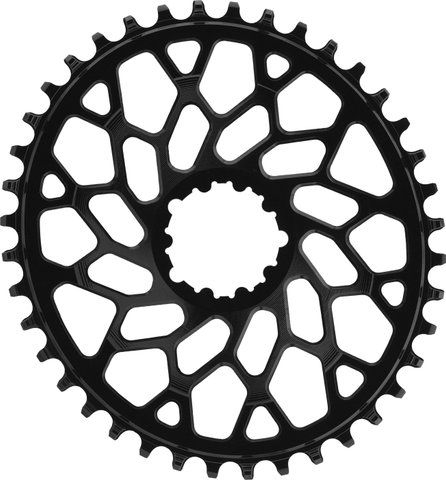 absoluteBLACK Plato Oval 1X CX para SRAM - black/40 dientes