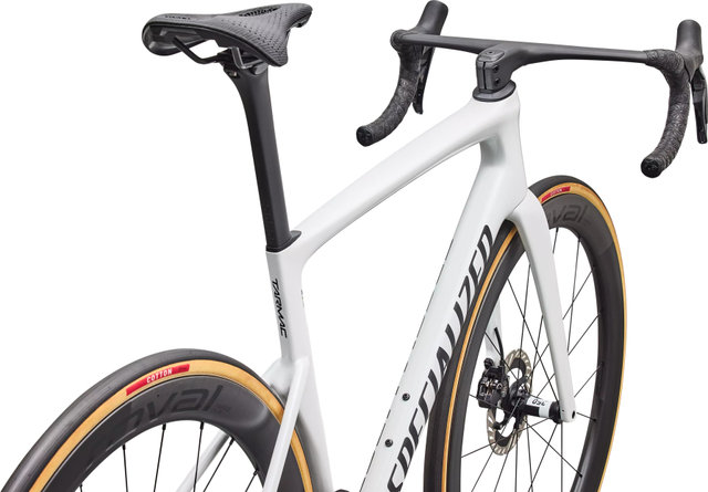 Specialized Vélo de route Tarmac SL9 S-Level Di2 Carbon 28" - gloss white silver metallic tarmac black | 170,0 mm | M | 47 mm | 28"