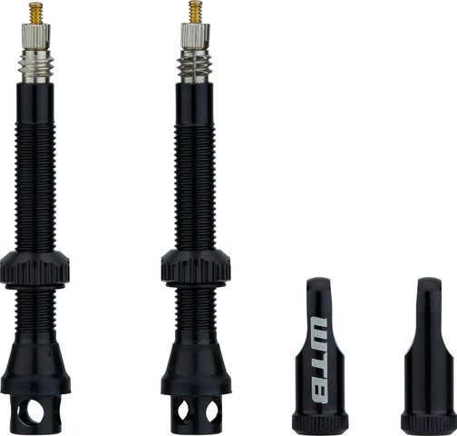 WTB TCS AL Max-Flow Tubelessventil - 2 Stück - schwarz/SV