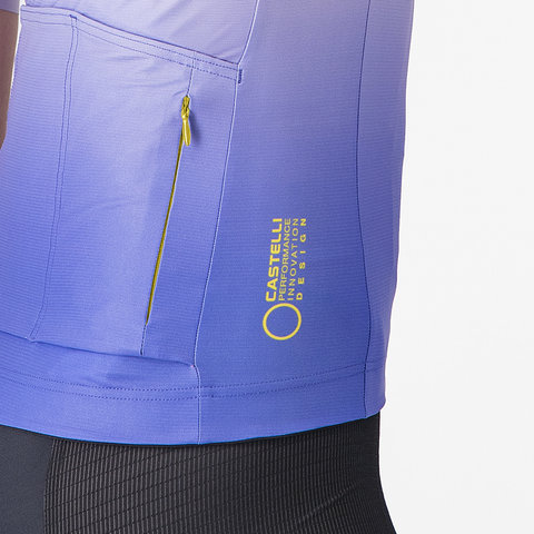 Castelli UPF S/S Trikot Damen - mango mojito ultraviolet | XS