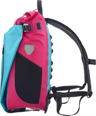 ORTLIEB sac à dos-sacoche vélo hybride Vario - cyber blue-cyber blue pink