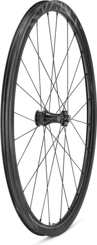 Campagnolo Juego de ruedas Levante Carbon Disc Center Lock 28" - black/Non Boost/Non Boost/142 mm/100 mm/28"/Campagnolo N3W/100 mm/Campagnolo N3W/100 mm/142 mm
