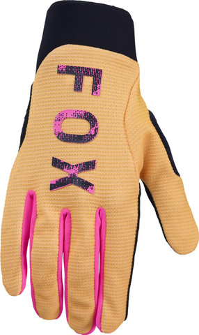 Fox Head Kinder Ranger Ganzfinger-Handschuhe - kairos-tangerine/L
