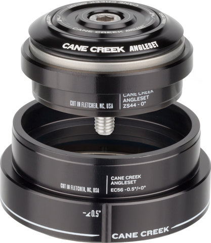 Cane Creek Kit AngleSet ZS44/28,6 - EC56/40 p. juego de dirección cónico - black/ZS44/28,6 - EC56/40