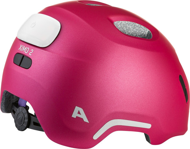 Alpina Casque Pour Enfants Ximo 2 Flash - deep rose violet matt | 47 - 51 cm