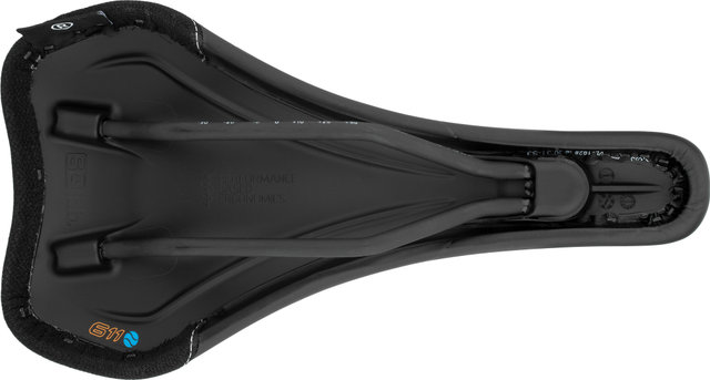 SQlab 611 Ergowave Sattel - schwarz/130 mm