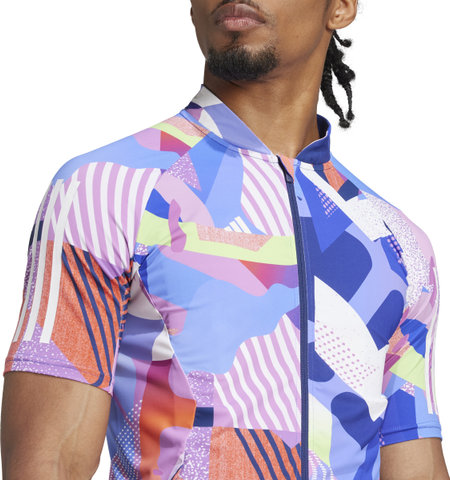 adidas Cycling Essentials PC Jersey - dark blue-lucid blue/S