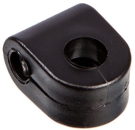 Curana Plastic Stay Clip - black/universal