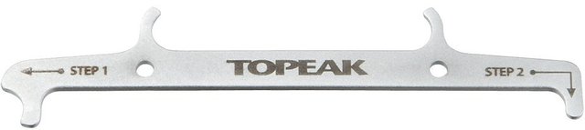Topeak Kettenwerkzeug Chain Hook & Wear Indicator - silber/universal