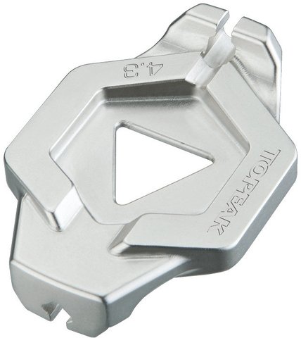 DuoSpoke Wrench Speichenschlüssel - silber/13G/4,3 mm