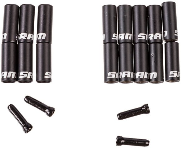 Kit de topes de cable - negro/universal