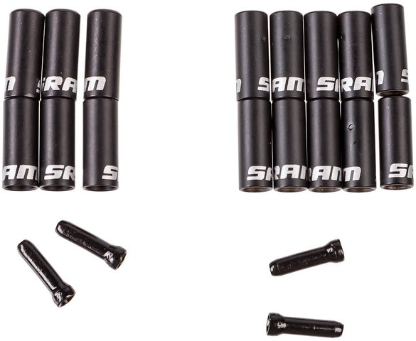 SRAM Kabelenden Kit - schwarz/universal