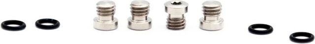 OAK Components Juego de tornillos de titanio para SRAM Bleedport DOT - raw