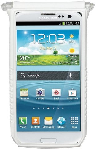 Topeak Bolsa para el móvil SmartPhone DryBag 5 - blanco/universal