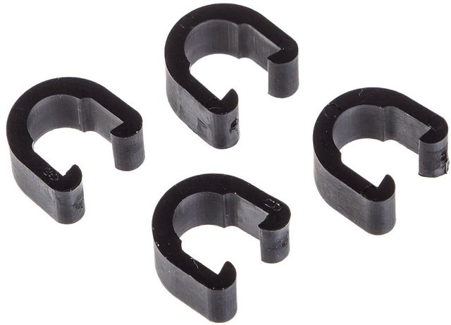 C-Clip for Brake Hose Routing - black/universal