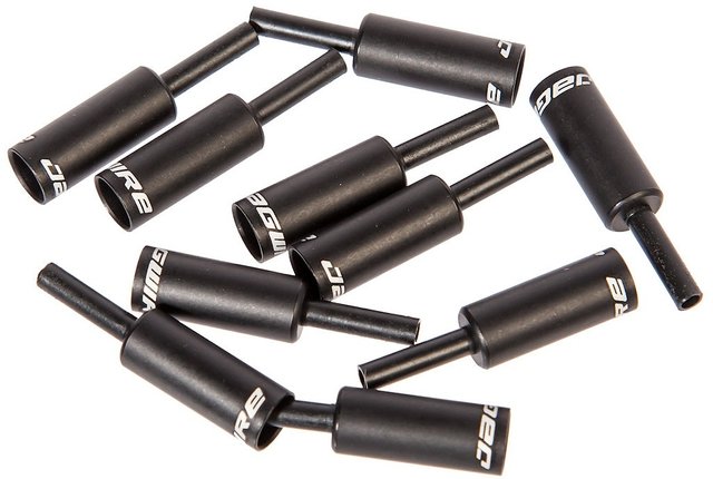 Jagwire Lined End Caps for Brake Cable Housings - black/5 mm