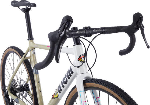 Cinelli Zydeco Shimano CUES 1x11 Gravelbike - sage rover-white/28"/M/47 mm